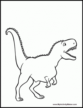 T Rex Coloring Pages | Coloring Pages