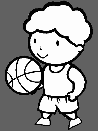 Basketball 8 Sports Coloring Pages & Coloring Book