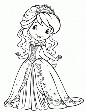 Coloring Pages Strawberry Shortcake And Friends American Doll 
