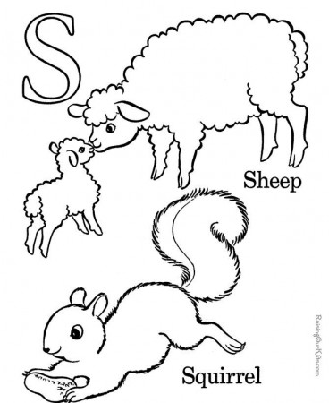 Coloring Pages Abc 123 | Free coloring pages for kids
