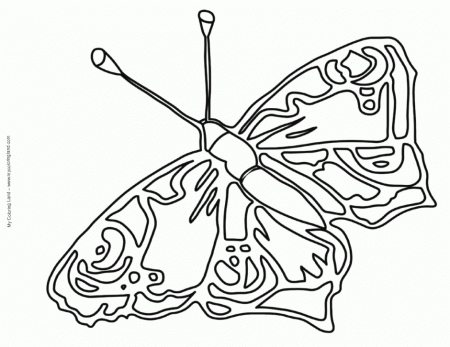 Butterfly Coloring Pages Free Coloring Pages For Adults Coloring 