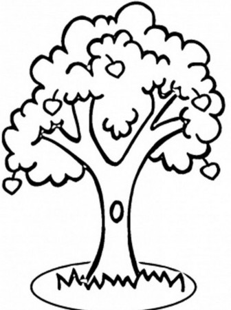 Download Apple Tree Coloring Pages Idea | ViolasGallery.