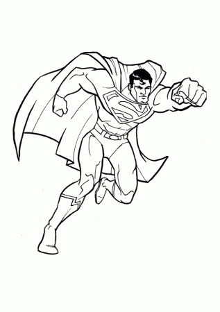 superman logo coloring pages free | Coloring Pages For Kids