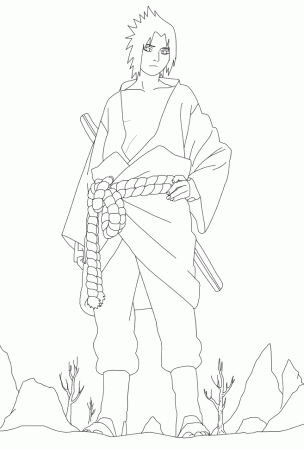 35 Sasuke Coloring Pages | Free Coloring Page Site