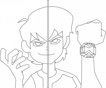 Ben 10 Coloring Pages Free Coloring Pages For Kids 278147 Free Ben 