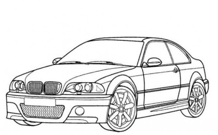 bmw car coloring pages printable - Quoteko.