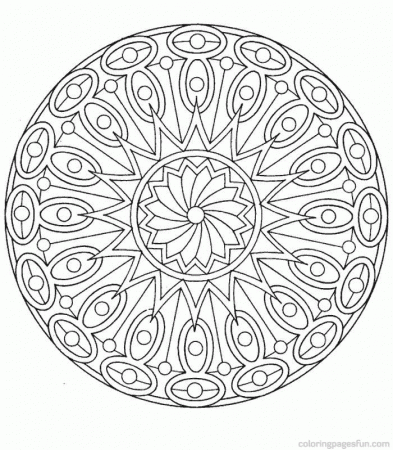Free Printable Mandala Coloring Pages | Coloring Pages