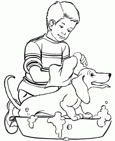 All Dogs Go To Heaven Coloring Pages 227 | Free Printable Coloring 