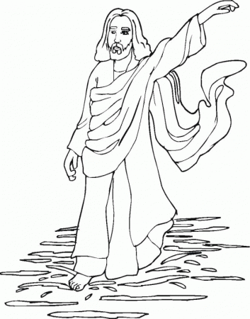 Inspirational Miracles Of Jesus Coloring Page | Laptopezine.