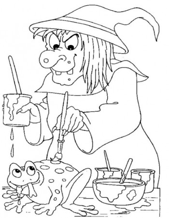 Fun Halloween Coloring Pages