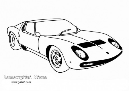 Lamborghini Coloring Pages Free Coloring Pages For Kids 291295 
