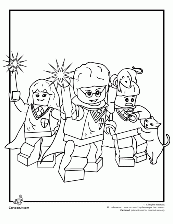 harry potter coloring pages