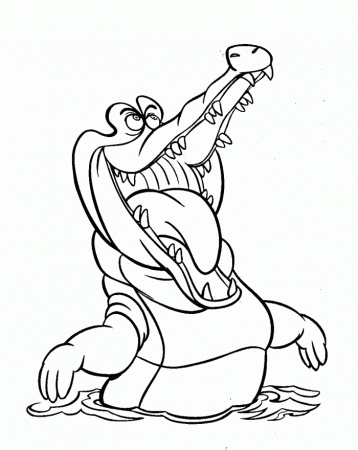 Crocodile Coloring Page | 99coloring.com