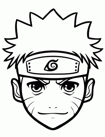 Free Printable Naruto Coloring Pages | HM Coloring Pages