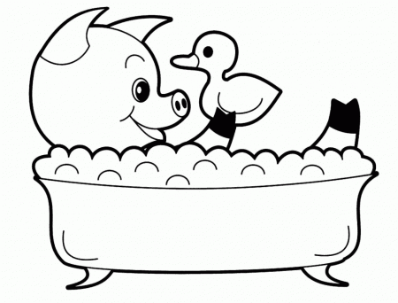 Animal Coloring Farm Animal Coloring Free Coloring Pages Of 