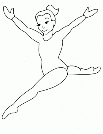 Gymnastics Coloring Book Pages Online Coloring Pages Princess 