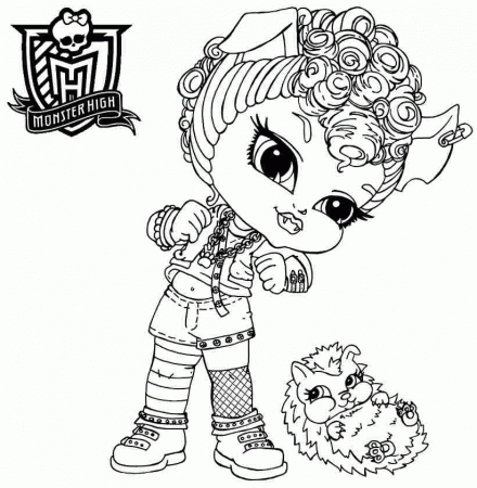 monster baby boys Colouring Pages
