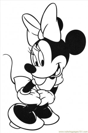 Minnie Mouse Coloring Pages 2014 - Z31 Coloring Page
