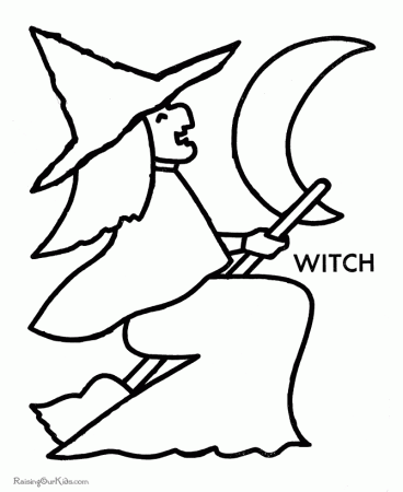 Halloween Colouring Pages Activity Village