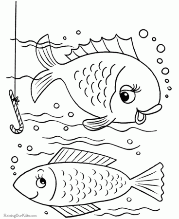 Fish Coloring Pages (1) - Coloring Kids