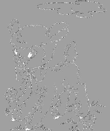 Little Sheep Play In The Garden Coloring Pages - Sheeps Coloring 