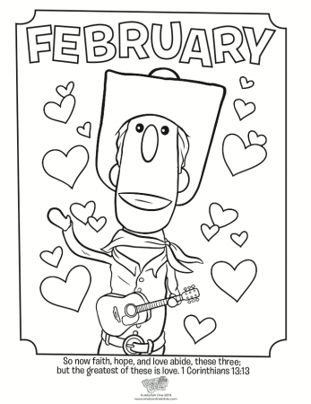 Eleven Best Valentine's Coloring Pages | Whats in the Bible