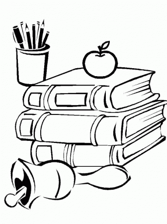 Coloring pages school - picture 17