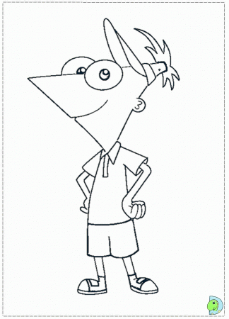 Phineas and Ferb Coloring page