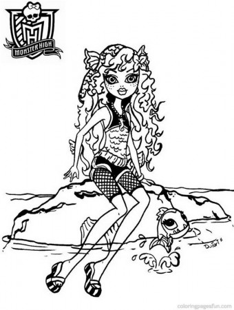 Monster High | Free Printable Coloring Pages – Coloringpagesfun 