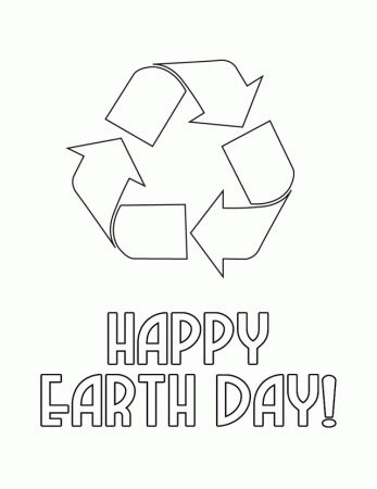 Earth Day 1 - Free Printable Coloring Pages