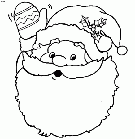 merry christmas pictures to color | Coloring Picture HD For Kids 