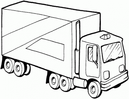 Cars and trucks Colouring Pages
