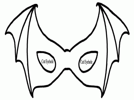 Halloween Mask Coloring Pages - Free Printable Coloring Pages 