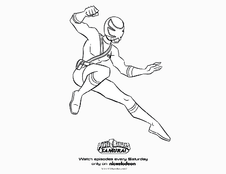 Power Rangers Coloring Page - Free Coloring Pages For KidsFree 