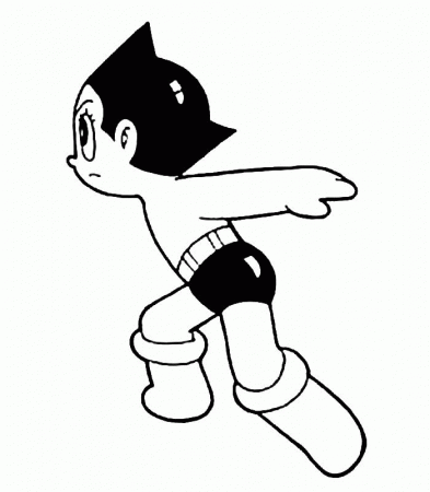 ASTRO BOY coloring pages : 12 printables of your favorite TV 