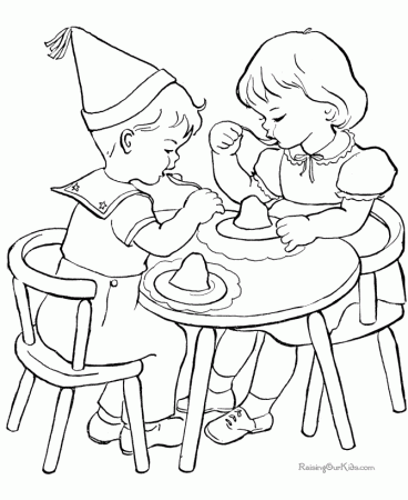Free Kids Coloring Pages For Boys
