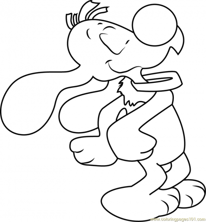Bill Cocker Spaniel Coloring Page for Kids - Free Boule et Bill Printable Coloring  Pages Online for Kids - ColoringPages101.com | Coloring Pages for Kids