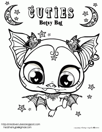 Betsy Bat, free printable coloring page | Bat coloring pages, Animal coloring  pages, Coloring pages