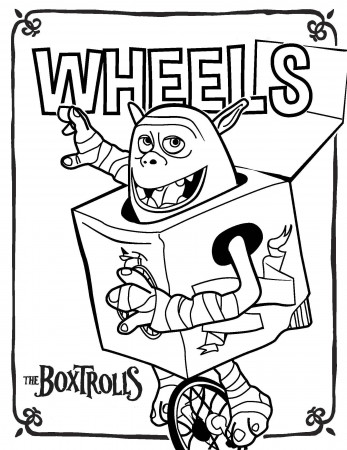 Boxtrolls Coloring pages 9