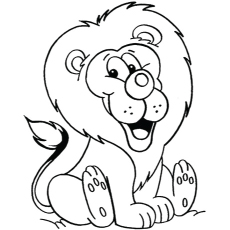 Top 20 Free Printable Lion Coloring Pages Online