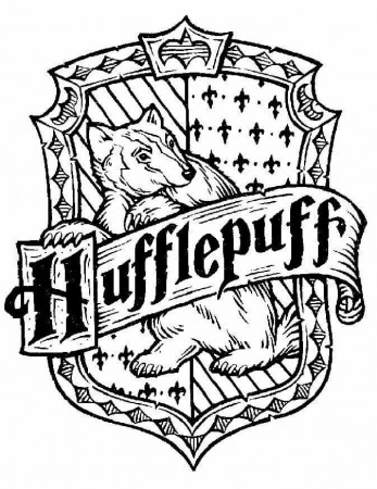 Hufflepuff Coloring (Page 4) - Line.17QQ.com