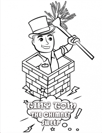 Chimney Sweep Coloring Book ...