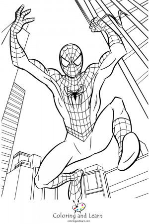 Spiderman Coloring Pages : r/Spiderman