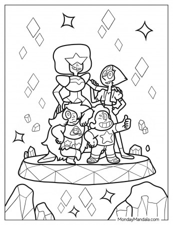 20 Steven Universe Coloring Pages (Free ...