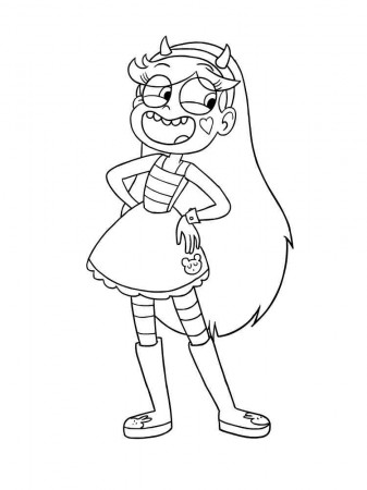 Star vs the Forces of Evil coloring pages
