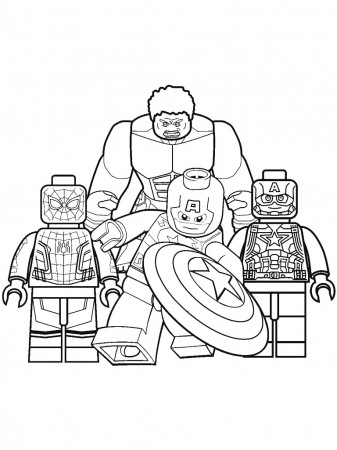 Lego Marvel coloring pages. Free Printable Lego Marvel coloring pages.