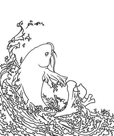 11 Pics of Japanese Koi Fish Coloring Pages - Koi Fish Coloring ...