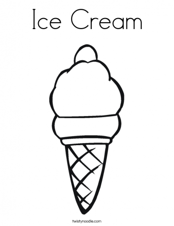 Boy Eating Ice Cream Coloring Page - Coloring Pages For All Ages