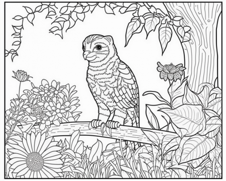AI Midjourney Prompt for Adult Coloring ...