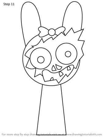 How to Draw Pinki Horror from ...